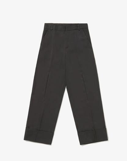 Central Pleats Trousers