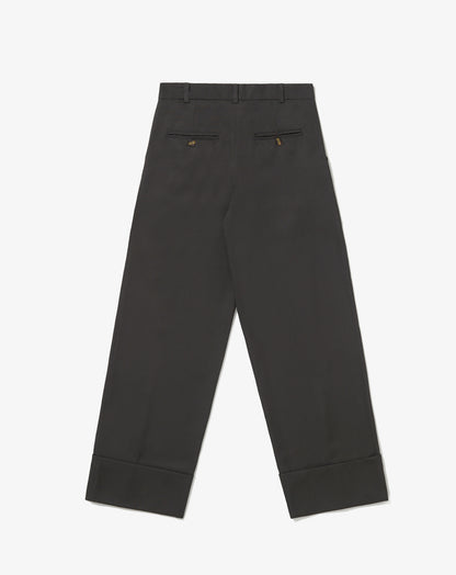 Central Pleats Trousers